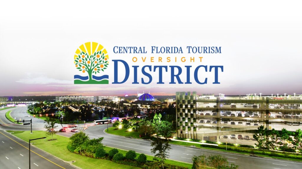 central florida tourism oversight district map
